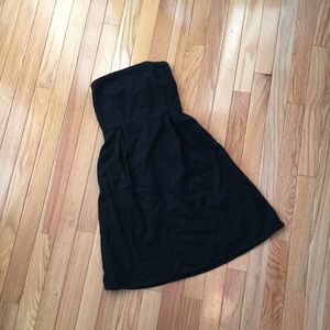Strapless Little Black Dress